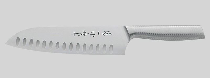 Нiж Сантоку 180мм S-1 Sayaka_2