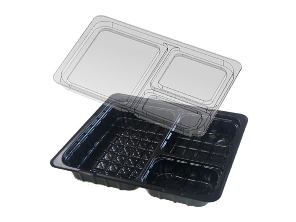 Контейнер три комірки 120х90х25мм ПС-66_1