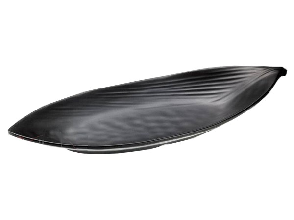 Салатник овальний лист меламіновий 36,5x15,5x2,7см Т8224_1