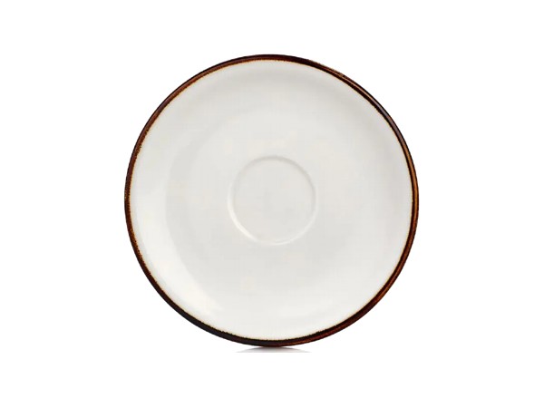 Блюдце 16см пiд чашку 220мл и 280мл Harmony Gleam крем HA-GL-ZT-01-CT_1