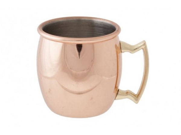 Кружка барна 80мл мідь гладка "Mule Cooper" 2016040 C&T_1