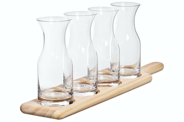 Дегустационный сет 285мл 45*10*1,8см 4шт. C&T 605838_1