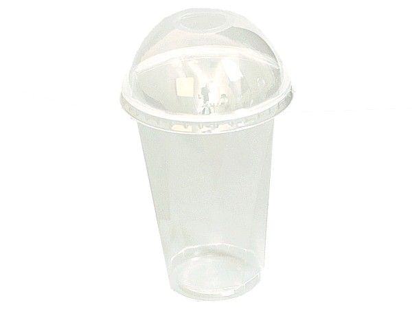 Склянка 500мл з купольною кришкою 50шт 95143 РР Твист Бп_1