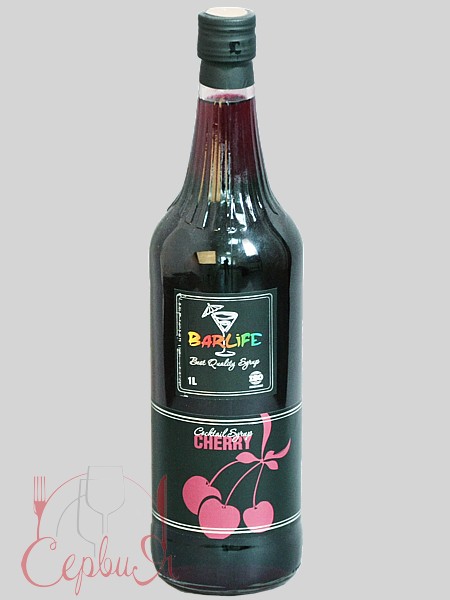 Вишня сироп 1л Barlife_2