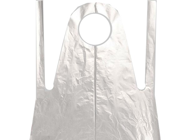 Фартух поліетиленовий одноразовий 76х120см прозорий 100шт ОВ_1