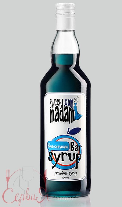 Кюрасао блу сироп 0,7л Madam_3