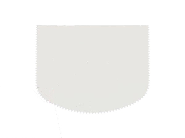 Скребок пластиковий кондитерський 8063 13х10см 15968_1