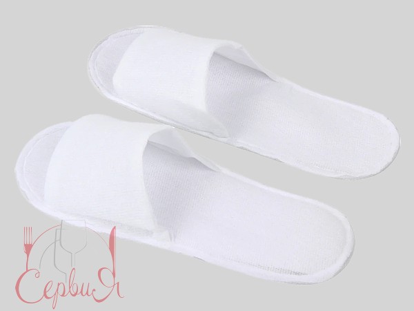 Капці одноразові р.XL білі 1пара PL 6213_2