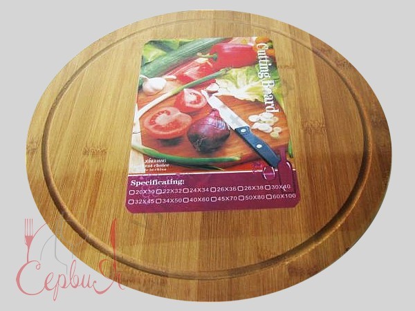 Дошка для пици дерев. д.36см_2