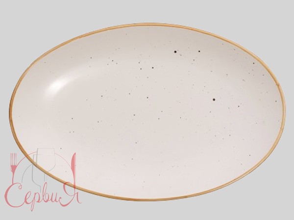 Тарiлка овальна 300х190мм  F1119WY-11,75PG Sahara_2