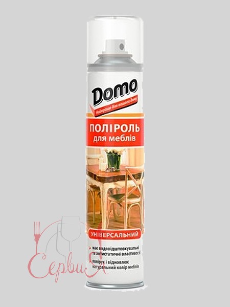 Поліроль для меблів універсальний аерозоль 320мл DOMO 10027_3