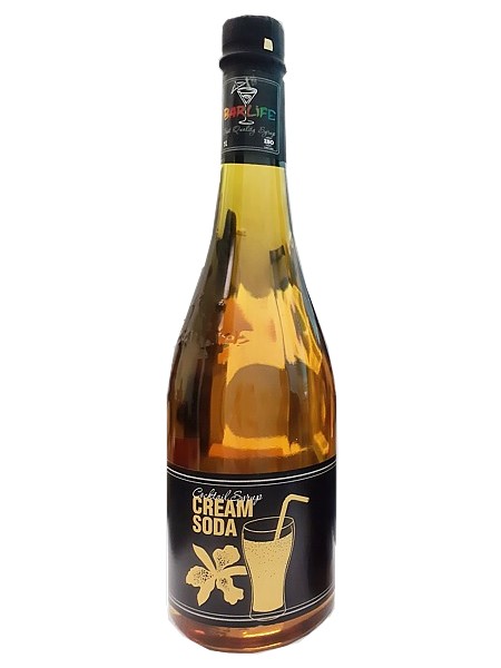 Крем-сода сироп 1л (ПЛАСТ.БУТ.) Barlife_1