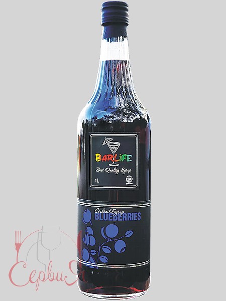 Чорниця сироп 1л Barlife_2