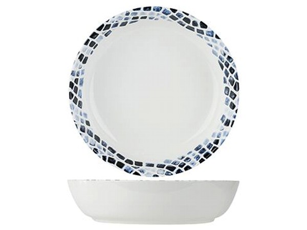 Тарілка глибока 215Х53мм Mosaic Blue C&T 2294022_1
