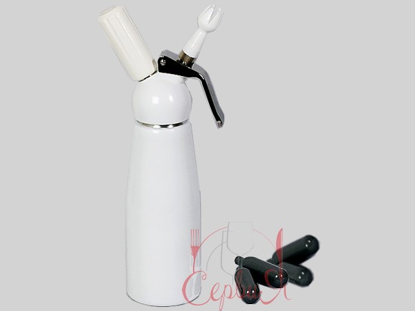 Сіфон для вершків 500мл білий Liss 4191_4