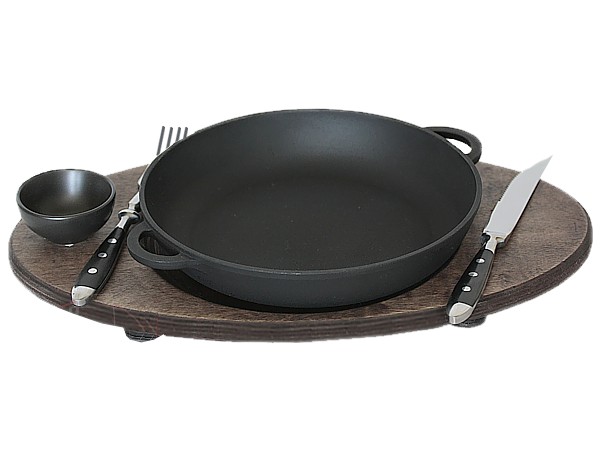 Підставка-піднос дерев'яна овал.36х22см_1