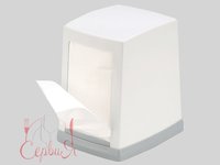 Діспенсер для серветок настільний білий Pro 57100410_thumbnail