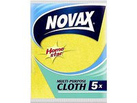 Серветка віскозна 30х35см жовта 5шт NOVAX 8876_thumbnail