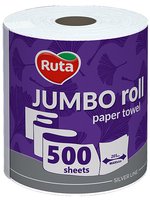 Рушник в рулоні 2шари білий з перфорац 102,5м Ruta r985_thumbnail