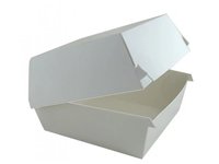 Бокс картон.для бургера білий 130х130х100мм 75шт 013892_thumbnail
