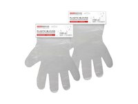 Рукавички п/е прозорі 100шт HDРЕ 25х30 на планці PRO 17500500_thumbnail