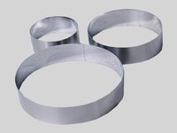 Набір форм кондіт. нерж. круглих h4,5см д.20/15/10см 3шт 19118_thumbnail