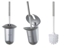 Щітка для унітаза настінна срібло Maggio TB400S RIXO_thumbnail