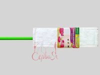 Швабра з мікрофіброю плоска универс. 110см МЖ 3541_thumbnail