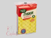 Губка пласка з целюлози МЖ 0504 3шт_thumbnail