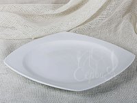 Тарелка квадратная с закруглением 270мм 2019580_thumbnail