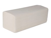 Рушник 1шар Vскладення сірий 160шт Servia PRO_thumbnail