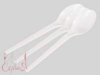 Ложка пластикова біла100шт ПС_thumbnail