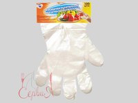 Рукавички п/е прозорі 100шт на планці СТ_thumbnail