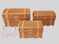 Бокс для зберігання Косичка набір з 3шт ALY303_thumbnail