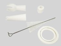 Ремкомплект (насадка з гайкою, прокладка, йоржик) для сифону К514/750/737_thumbnail