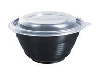 Контейнер для супу з кришкою чорний 500мл 144х75мм 10шт А_thumbnail