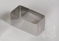 Форма прямокутна для формування гарнірів і салатів 80х40мм, h35мм_thumbnail