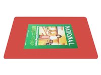 Дошка обробна 45х30х1,2см полімер червона 18864_thumbnail