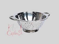 Друшляк 18см з ручками неіржавіюча сталь 18041_thumbnail