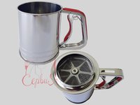 Гуртка-сито 350мл 10х12,5см з силиконовою ручкою 19599_thumbnail