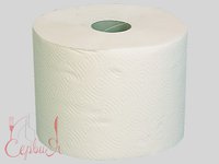 Рушник в рулоні 2шари білий 100м Джамбо MAXI RL031 КПК_thumbnail