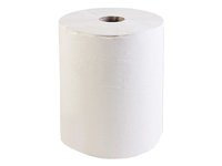 Рушник в рулоні 2шари білий б/перфорац. 120м Джамбо RL025 КПК_thumbnail