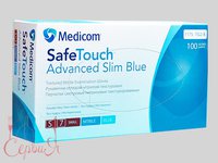 Рукавички нітрілові S сині SafeTouch Advanced 100шт 1175-TG_thumbnail