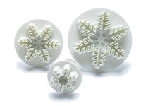 Плунжер кондитерський з 3-х для мастики "Сніжинка" 16381_thumbnail