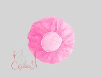 Шапочка-берет флізелін одноразова рожева ЗПТ_thumbnail