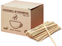 Мішалка дерев'яна 14см 1000шт (кор.) ТКП_thumbnail