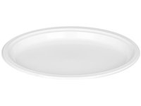 Тарілка ОВАЛ 310мм біла 27гр 50шт А_thumbnail