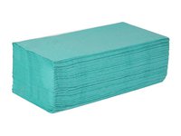 Рушник 1шар Vскладення зелений 160шт Servia PRO_thumbnail