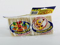 Зубочистки бамбук 150шт 1594 КР_thumbnail