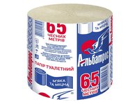 Туалетний папір 65м Честних метрів Альбатрос 8шт_thumbnail